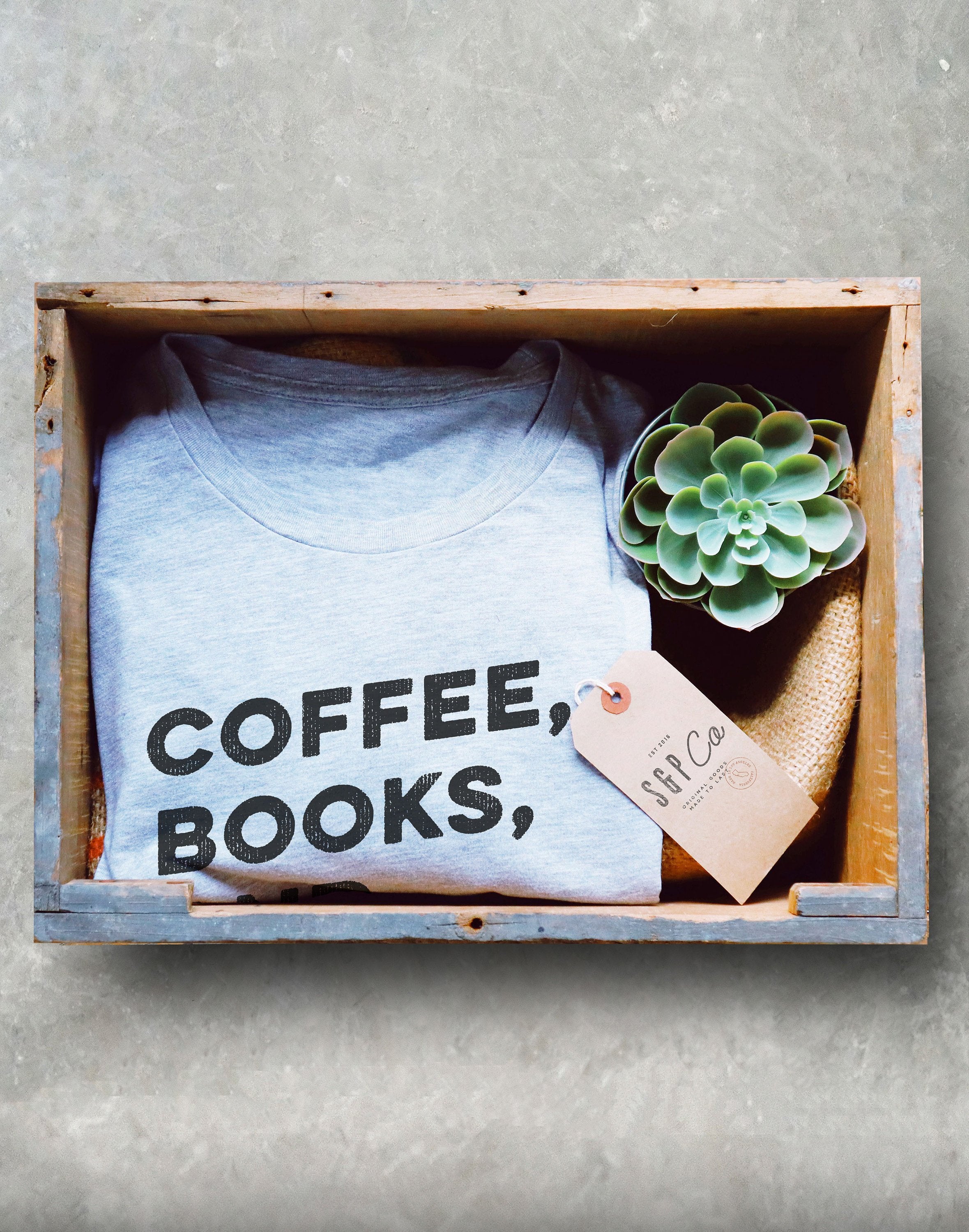 Coffee, Books & Oxford Commas Shirt - book lover t shirts - book lover gift - bookworm gift - bibliophile - Grammar Vocabulary Punctuation