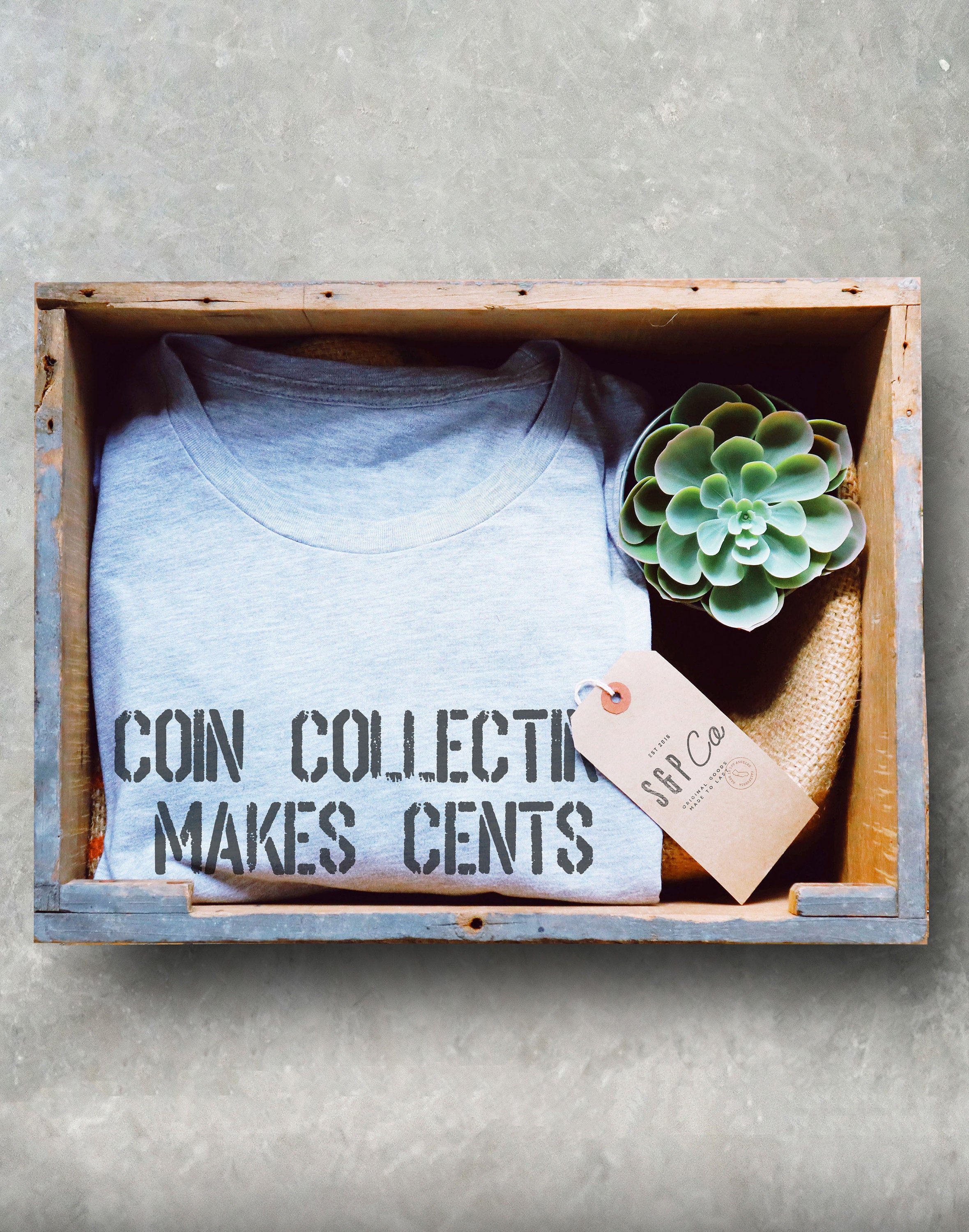 Coin Collecting Makes Cents Unisex Shirt - Coin Collecting Shirt, Coin Collector Gift, Collector Gift, Hobbie Shirt, Retirement Shirt