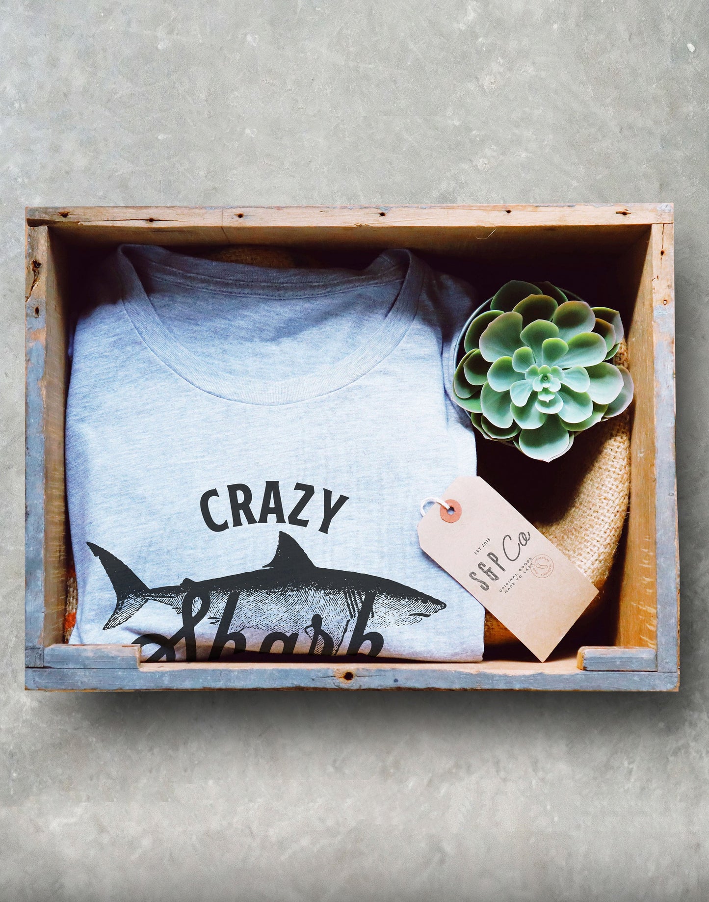 Crazy Shark Lady Unisex Shirt - Shark Shirt, Shark Gift, Shark Birthday, Shark Week Shirt, Sea Life Shirt, Sea Life Gift