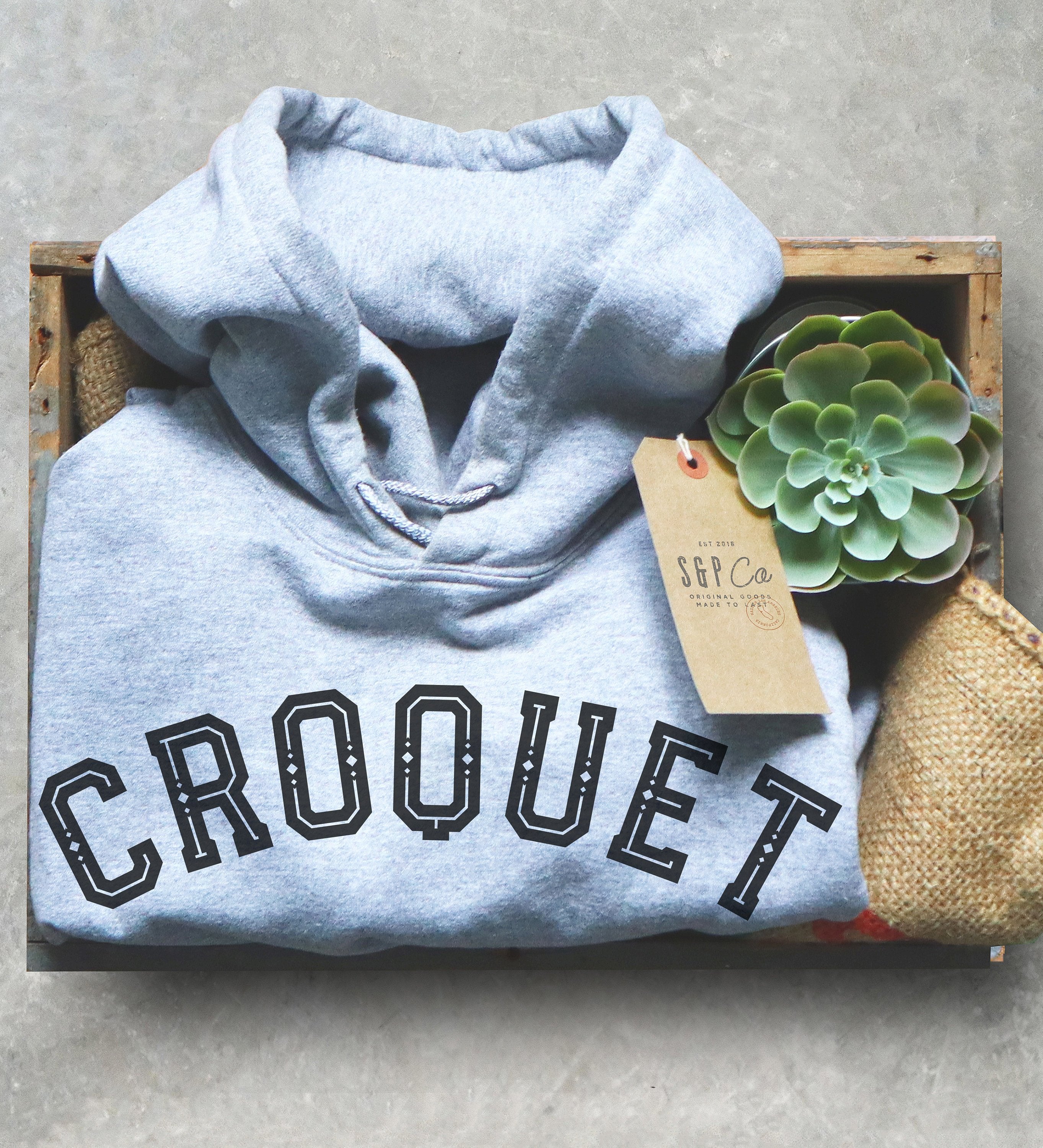 Croquet Queen Hoodie - Croquet Shirt, Croquet Gift, College Shirt, College Gift, Croquet Club, Cambridge Shirt