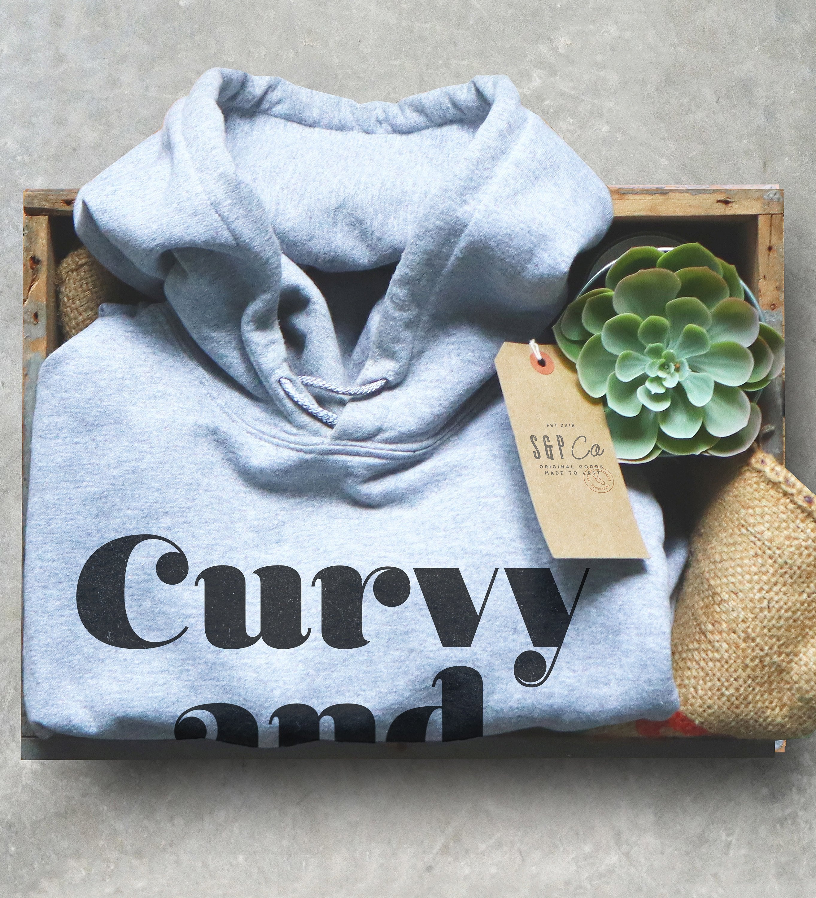 Curvy And Proud Hoodie - Curvy Girl Shirt, Curvy Girl Gift, Girl Power Shirt, Feminist Shirt, Thick Thighs Shirt, Curved Hips, Curvy Shirt