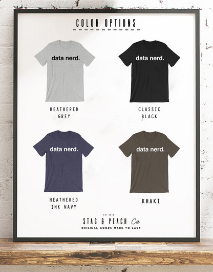 Data Nerd Unisex Shirt - Data Analyst Shirt, Data Analyst Gift, Analyst Shirt, Data Scientist Gift, Computer Science Gift, Nerd Shirt