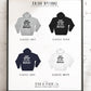 Eat Sleep Ballet Repeat Hooded Sweatshirt | Ballet shirt | dance shirt | ballerina shirt | ballet | ballerina | dancer gift