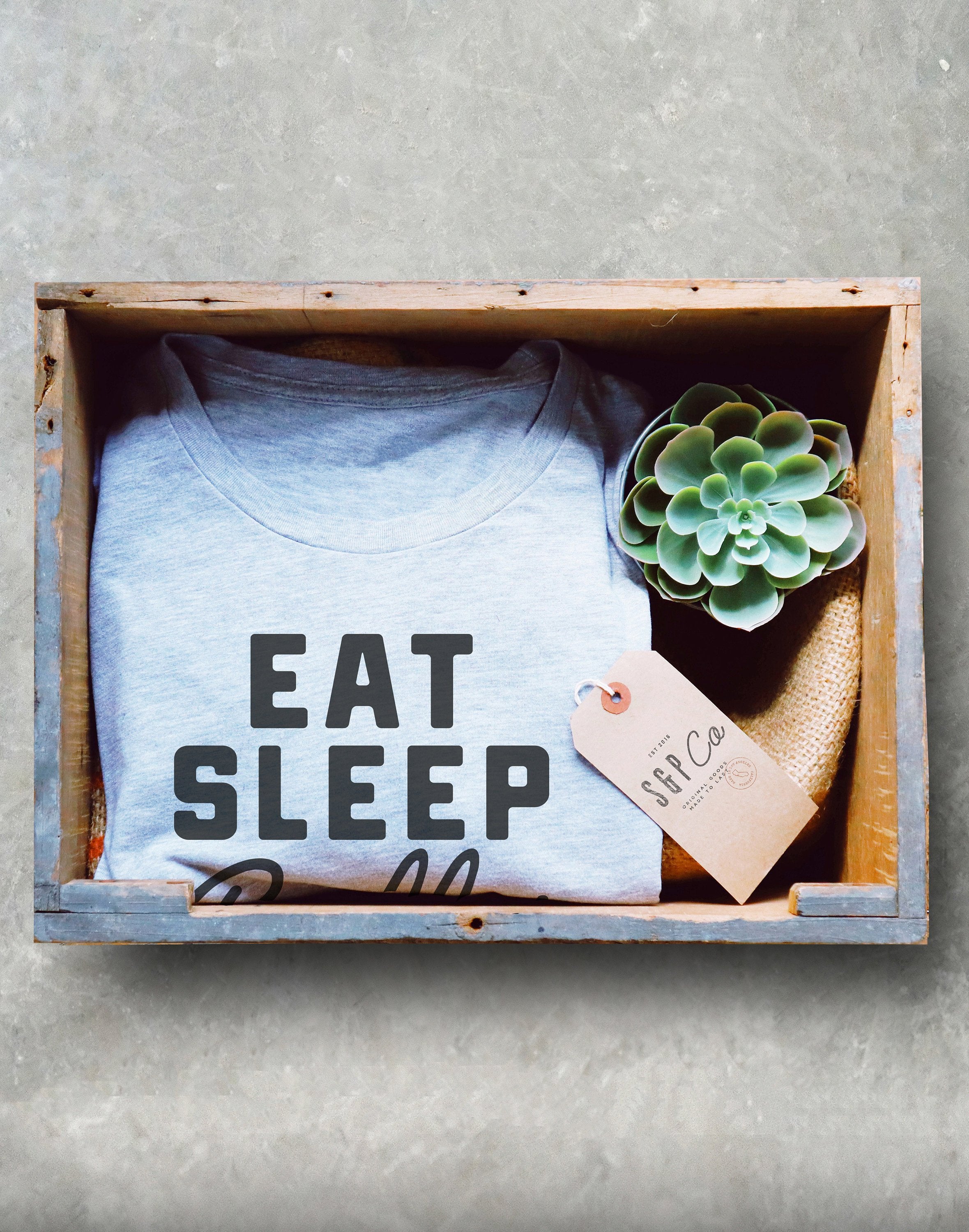 Eat Sleep Ballet Repeat Unisex T-Shirt | Ballet shirt | dance shirt | ballerina shirt | ballet | ballerina | dancer gift - Stag & Peach Co
