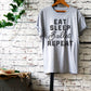Eat Sleep Ballet Repeat Unisex T-Shirt | Ballet shirt | dance shirt | ballerina shirt | ballet | ballerina | dancer gift
