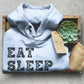 Eat Sleep Build Repeat Hoodie - Construction Shirt, Contractor Shirt, Construction Party, Builder Shirt, Fathers Day Shirt, Builder Gift