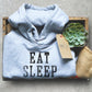 Eat Sleep Canoe Repeat Hoodie -