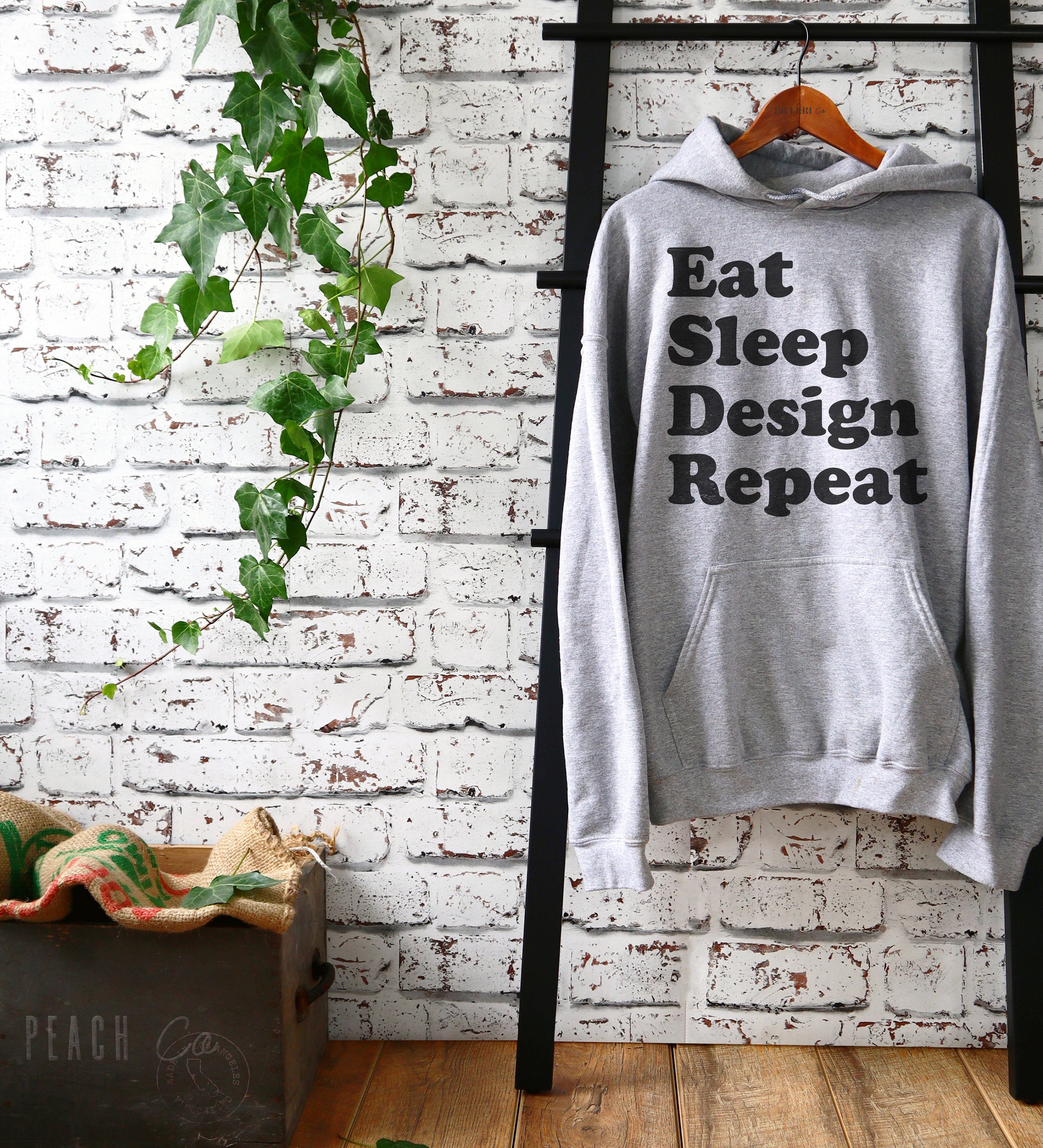 Eat Sleep Design Repeat Hoodie - Interior Designer Shirt, Architect Shirt, Architecture Gift, Graphic Designer Shirt, Artist Shirt