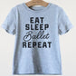 Eat Sleep Ballet Repeat Kids Shirt - Ballet Shirt, Kids Dance Shirt, Ballerina Shirt, Ballet Toddler Tee, Ballerina Birthday, Dancer Gift