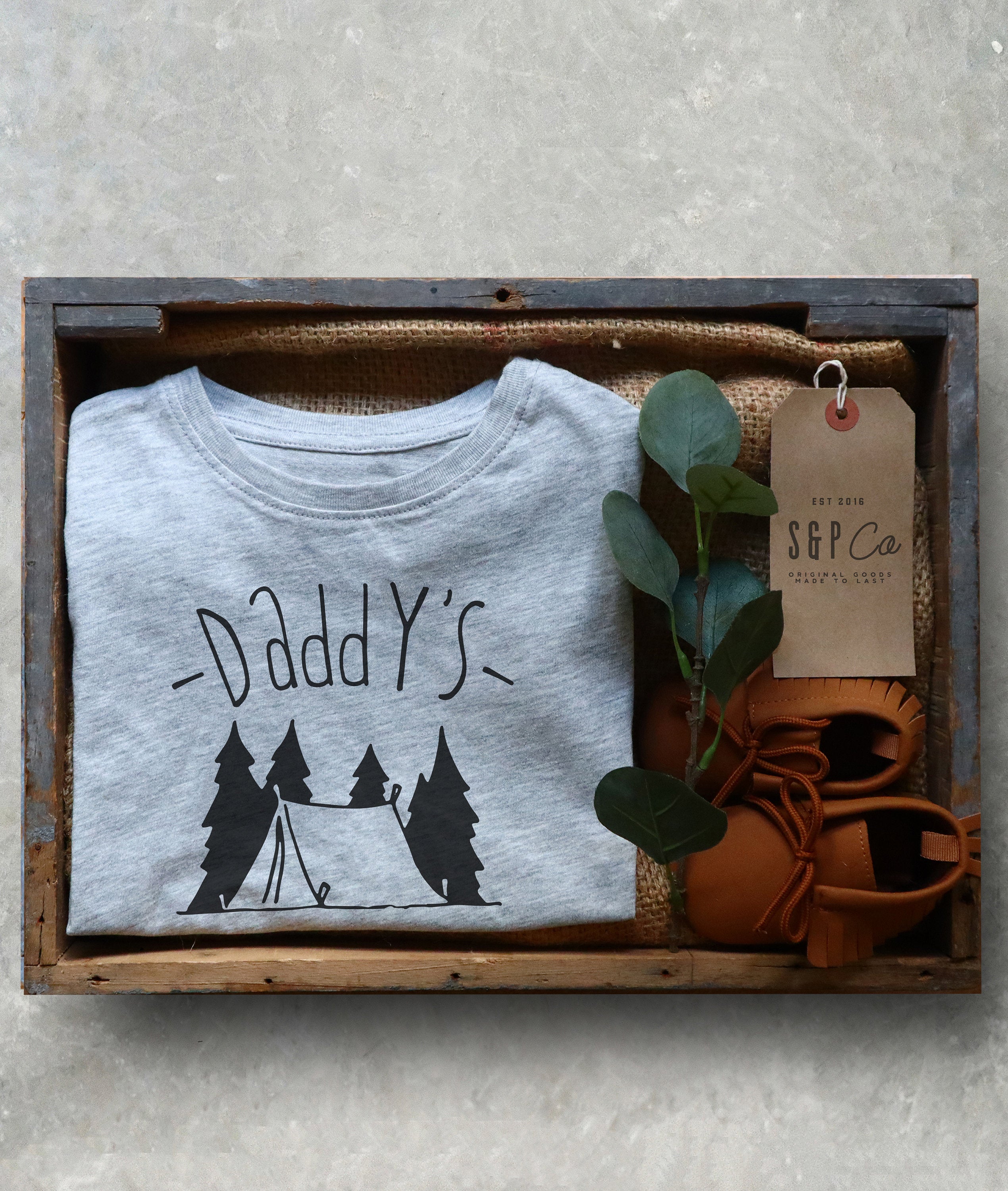Daddy's Little Camper Kids Shirt - Camping Shirt, Happy Camper, Kids Camping Shirt, Adventure Shirt, Camping Toddler Shirt, Camp Shirt