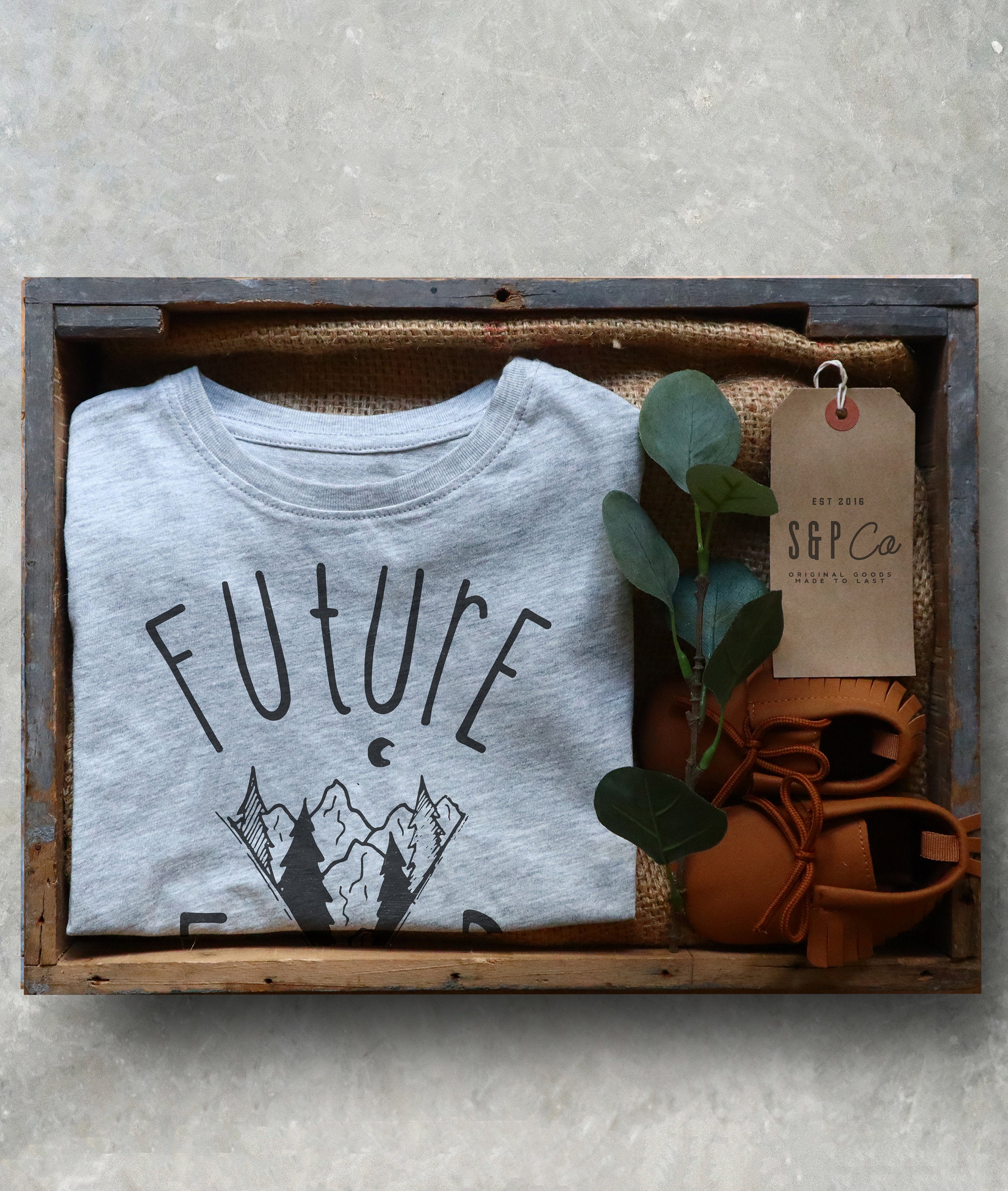 Future Explorer Kids Shirt -Explorer Shirt, Adventure Shirt, Explore Shirt For Kids, Hiking Shirt, Travel Shirt, Outdoors Shirt For Toddlers - Stag & Peach Co