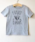 Future Explorer Kids Shirt -Explorer Shirt, Adventure Shirt, Explore Shirt For Kids, Hiking Shirt, Travel Shirt, Outdoors Shirt For Toddlers - Stag & Peach Co