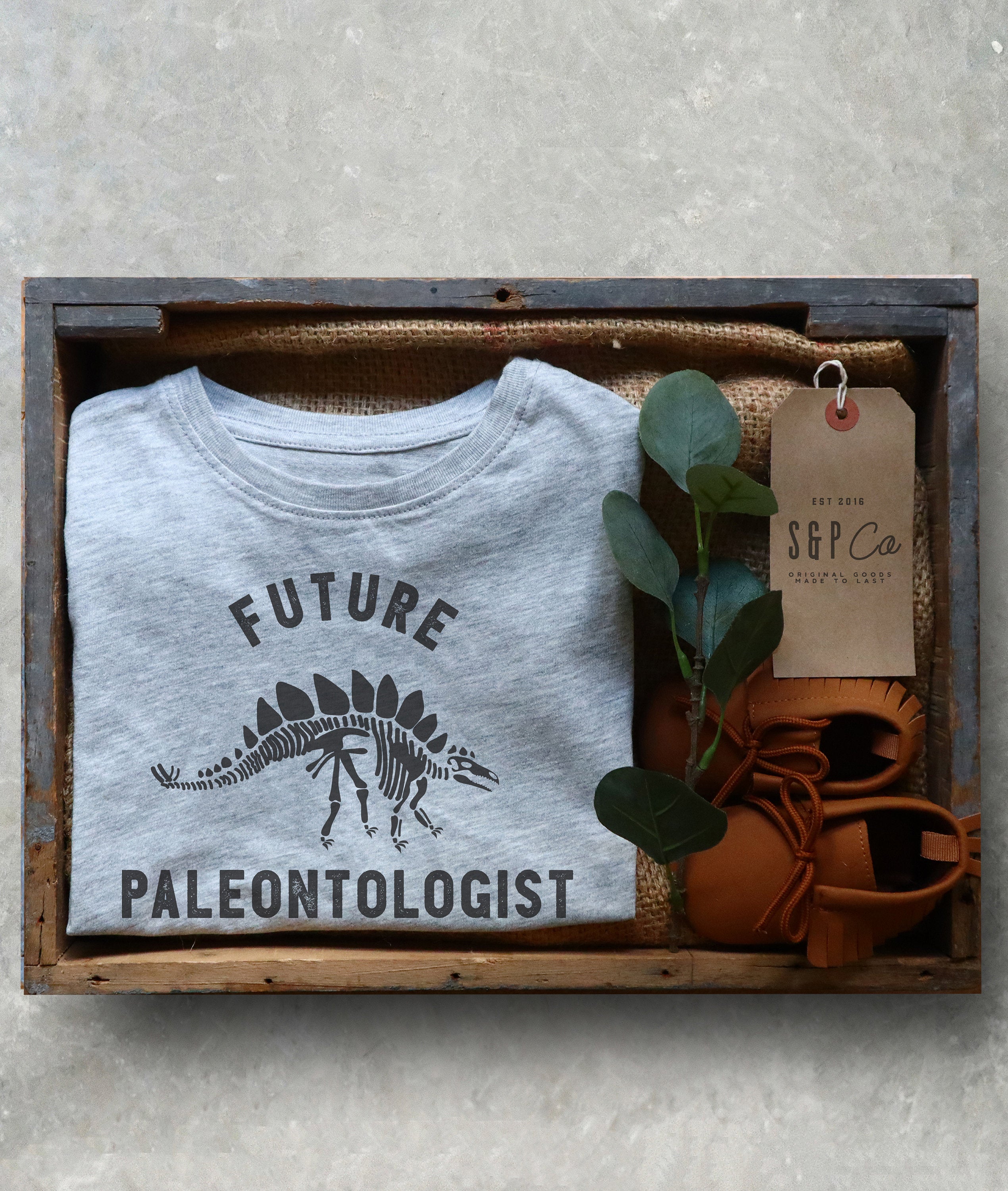 Future Paleontologist Kids Shirt-Dinosaur Shirt, Paleontology Shirt, Dinosaur Toddler Shirt, Dinosaurus Shirt, Palaeontology Gift, Youth Tee - Stag & Peach Co