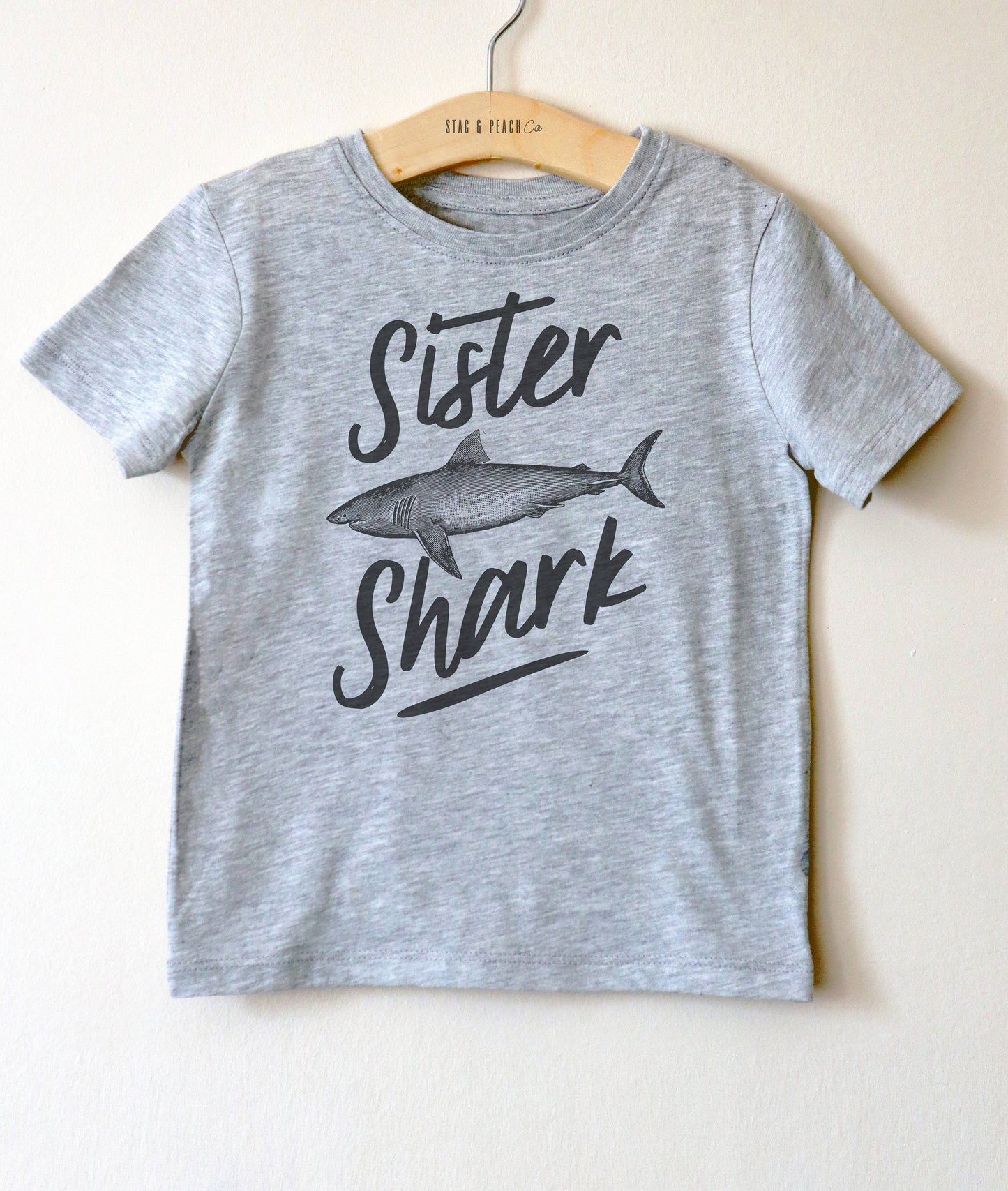 Sister Shark Kids Shirt