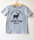 Daddy's Little Hunting Buddy Kids Shirt - Hunting Gifts, Deer Print Shirt, Deer Hunting Shirt, Hunting Kids Clothes, Hunting Toddler Gift - Stag & Peach Co