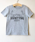 Future Hunting Buddy - Hunting Gifts, Deer Print Shirt, Deer Hunting Shirt, Hunting Kids Clothes, Hunting Toddler Gift, Deer Shirt - Stag & Peach Co