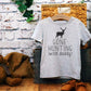 Gone Hunting With Daddy Kids Shirt-Hunting Gifts, Deer Print Shirt, Deer Hunting Shirt, Hunting Kids Clothes, Hunting Toddler Gift, Deer Tee
