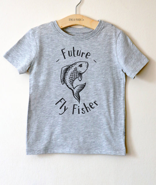 Future Fly Fisher Kids Shirt - Fishing Shirt, Fly Fishing Shirt, Fishing Kids Shirt, Fishing Birthday, Daddy And Me Shirts, Fisherman Gift