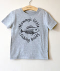 Mommy's Little Fishing Buddy Kids Shirt - Fishing Shirt, Fishing Gift, Mommy and Me Outfits, Fishing Mom Shirt, Hooked On Mommy
