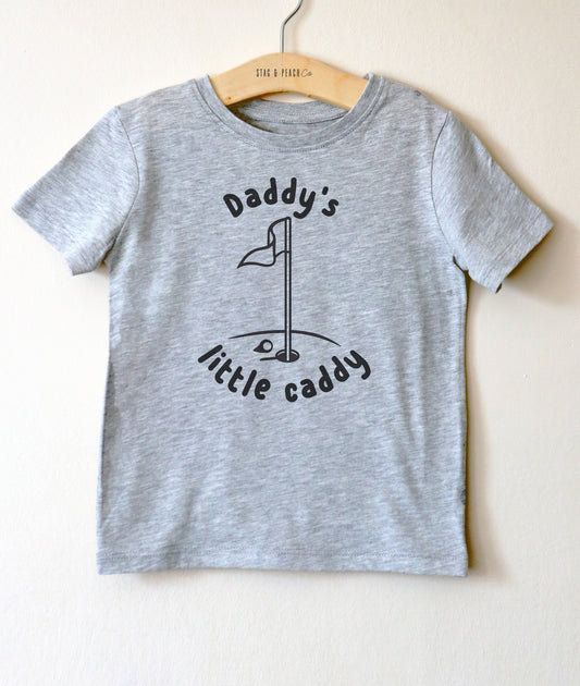 Daddy's Little Caddy Kids Shirt - Golf Kids Shirt, Golf Shirt, Golf Gifts, Gift For Dad, Golf Toddler Shirt, Golf Birthday Party, Golf Trip