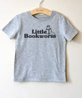 Little Bookworm Kids Shirt - Bookworm Shirt Kids, Children Book TShirts, Book Lovers Kids Tshirt, Bookish Gift, Reading Shirt Kids - Stag & Peach Co