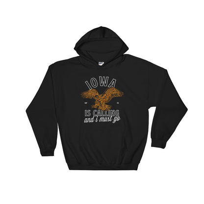 Iowa Is Calling And I Must Go Hoodie - Iowa Shirt, Iowa Gift, State Shirt, Iowa Pride, Iowa State Shirt, Iowa Home Shirt