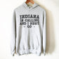 Indiana Is Calling And I Must Go Hoodie - Indiana Shirt, Indiana Gift, State Shirt, Indiana Pride, Midwest Shirt, Indianapolis Shirt