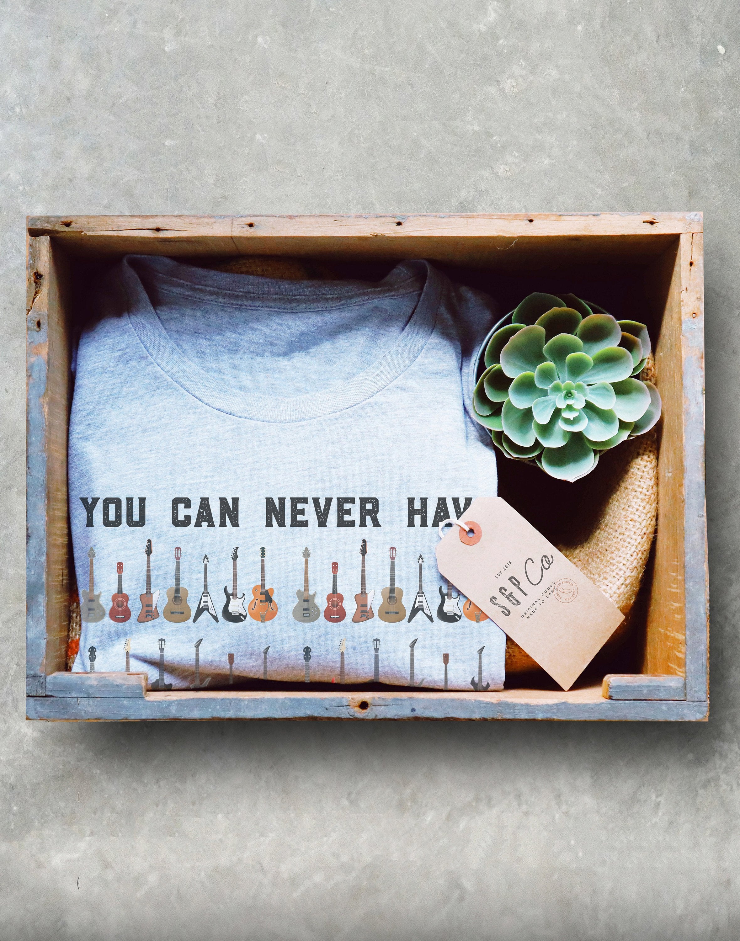 You Can Never Have Too Many Guitars Unisex Shirt - Guitar shirt, Bass Guitar shirt, Bass Guitarist, Bass Player, Funny Bass Guitar Shirt - Stag & Peach Co