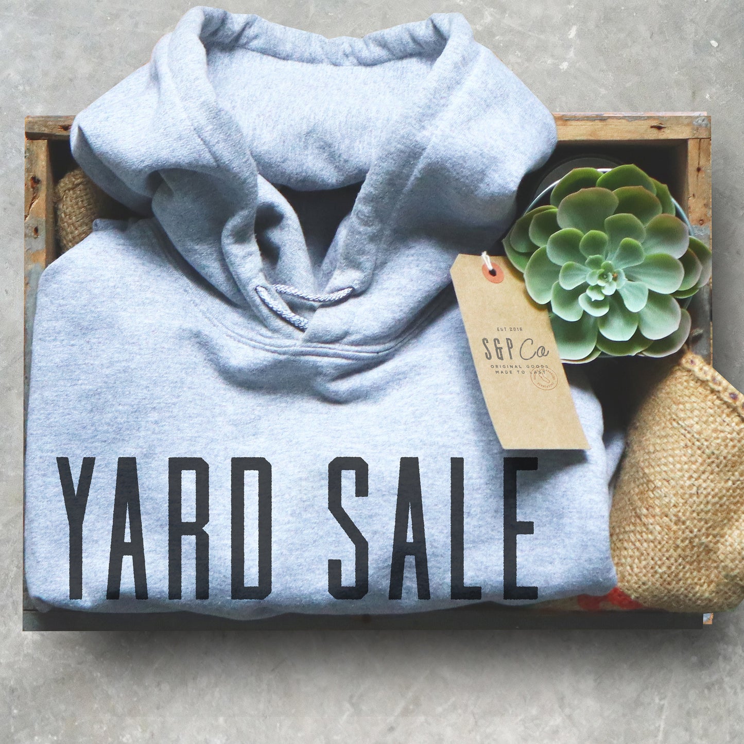 Yard Sale Security Hoodie - Yard Sale, Garage Sale, Treasure Hunter, Swap Meet, Flea Market, Junkin, Junk,  Estate Sale, Antique Lover
