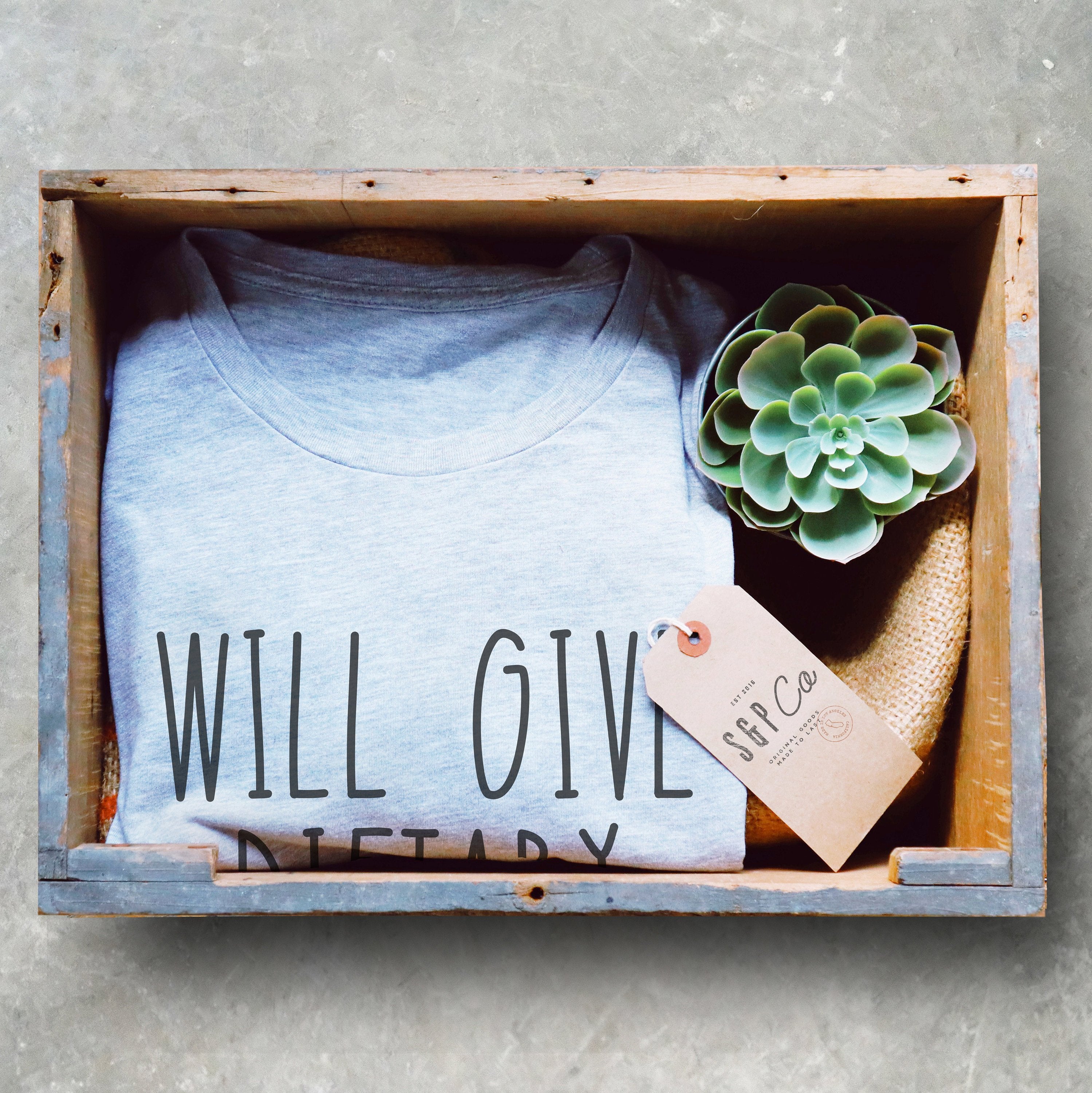 Will Give Dietary Advice For Wine Unisex Shirt -Dietitian Shirt, Dietician Shirt, Nutritionist Shirt,  RDN Shirt, Registered Dietitian Shirt - Stag & Peach Co