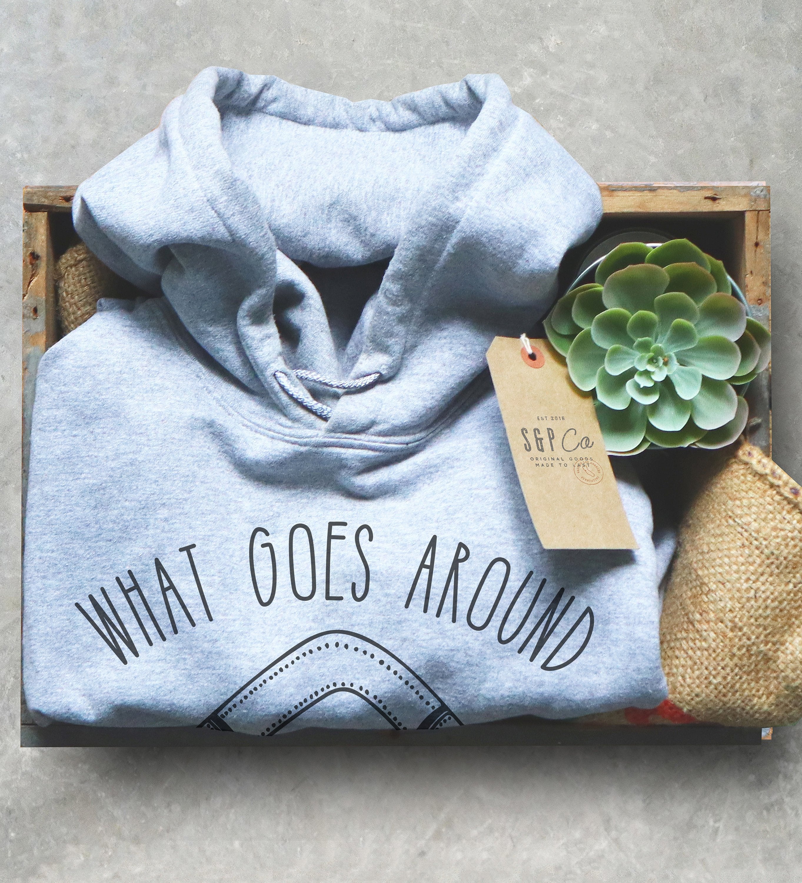 Funny Karma Hoodie - Karma Quote, Karma Shirt, Shirts With Sarcastic Sayings, Karma Gifts, Fate Shirt, Gift For Yoga Teacher, Reiki Gift - Stag & Peach Co