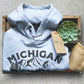 Michigan Is Calling Hoodie - Michigan State Shirt, Great Lakes Shirt, Detroit Gift, Moving Gift, Mitten State Shirt, Michigan Clothing
