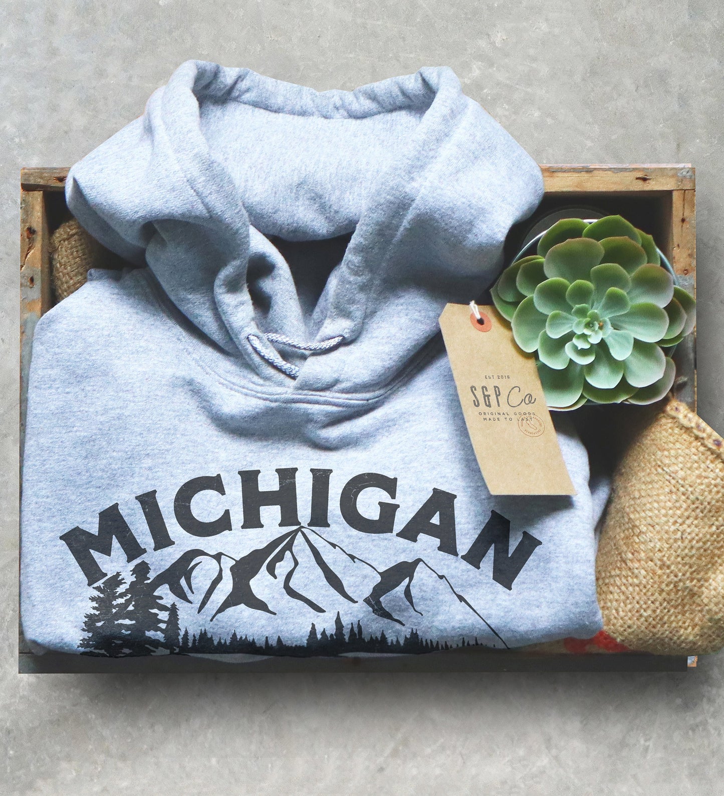 Michigan Is Calling Hoodie - Michigan State Shirt, Great Lakes Shirt, Detroit Gift, Moving Gift, Mitten State Shirt, Michigan Clothing