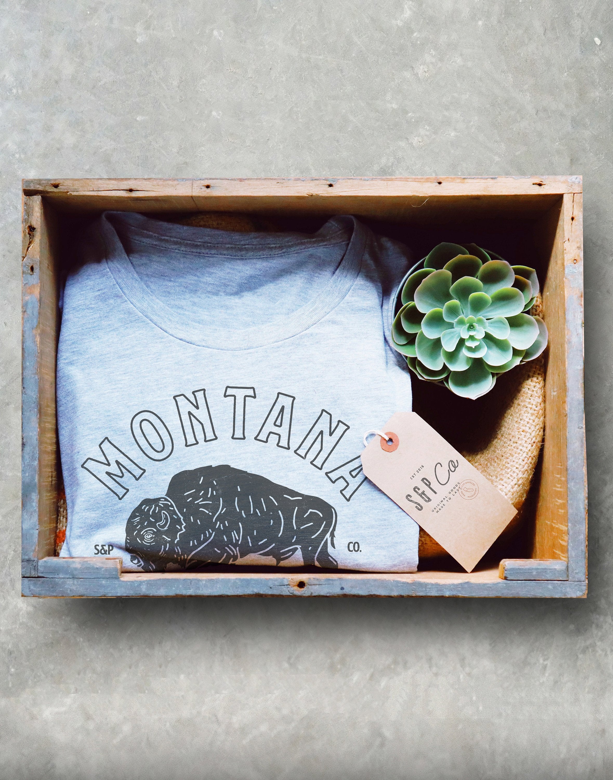 Montana Is Calling Unisex Shirt - Montana Home State Shirt, Rocky Mountains Shirt, Buffalo Gift, Yellowstone, Glacier National Park Shirt - Stag & Peach Co