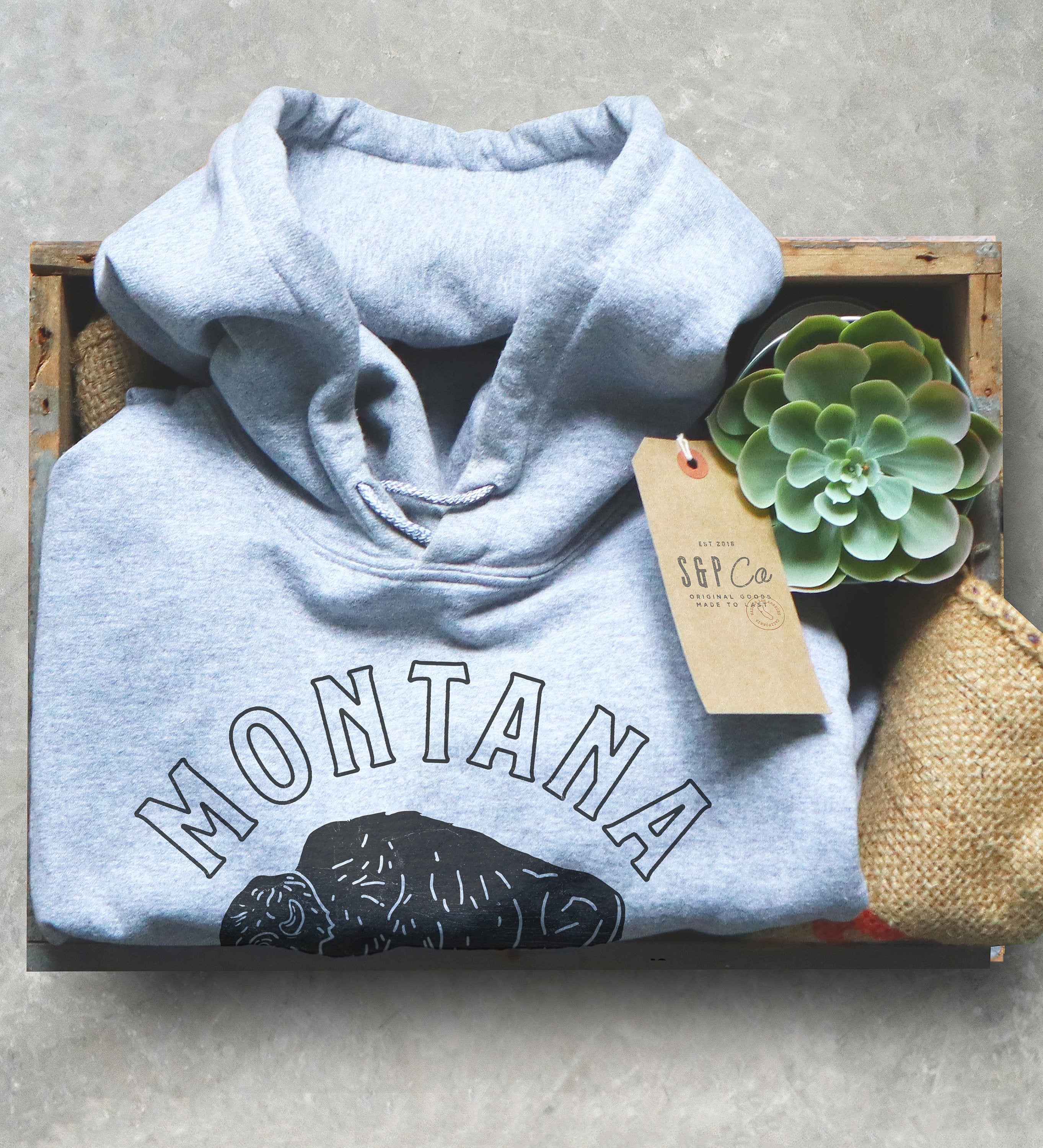Montana Is Calling Hoodie - Montana - Stag & Peach Co