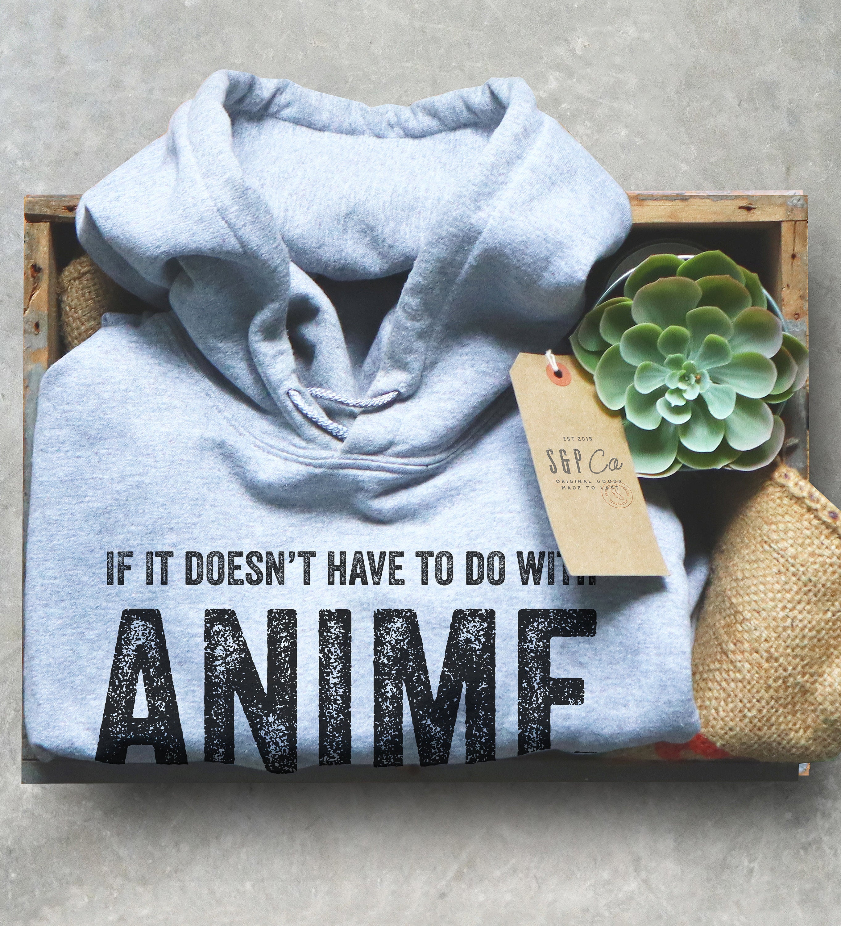 Anime Video Games Or Food Hoodie - Stag & Peach Co