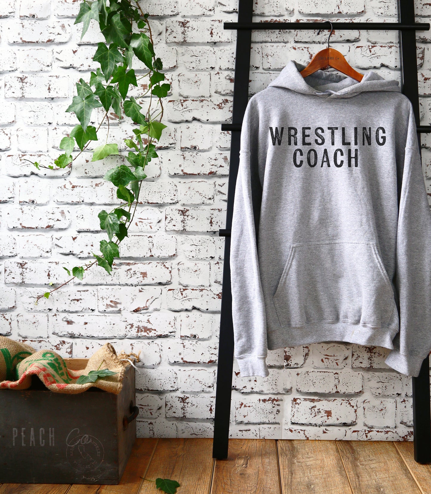 Wrestling Coach Hoodie - Coach Gift, Wrestling Coach, Wrestler, Wrestling, Wrestling Fan, Wrestling T-Shirt, Coaches Gift