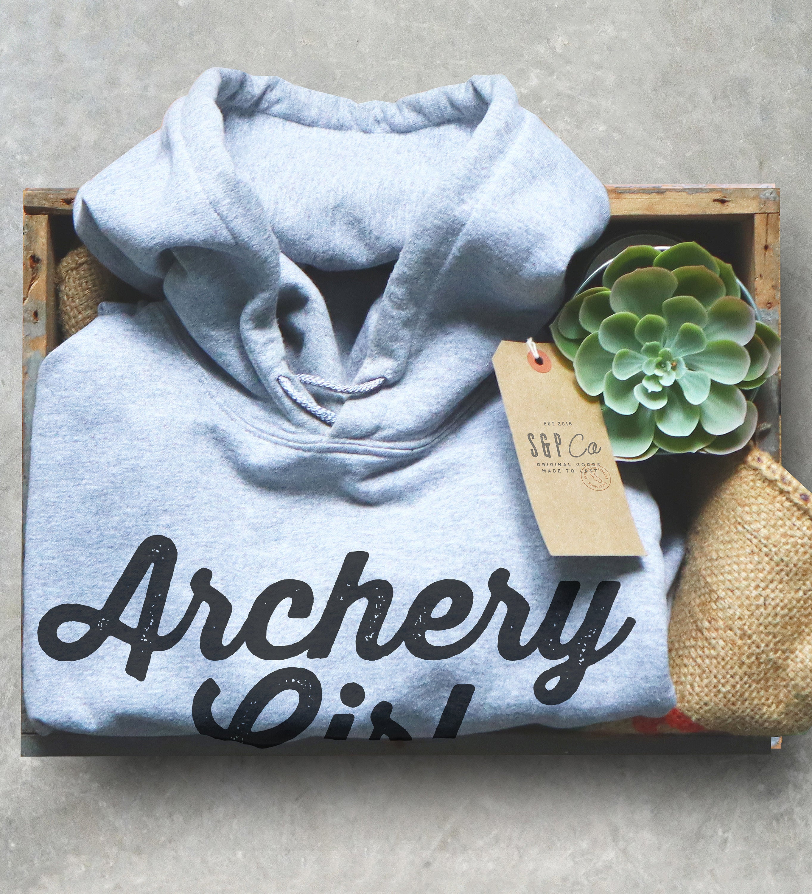Archery Girl Hoodie - Stag & Peach Co