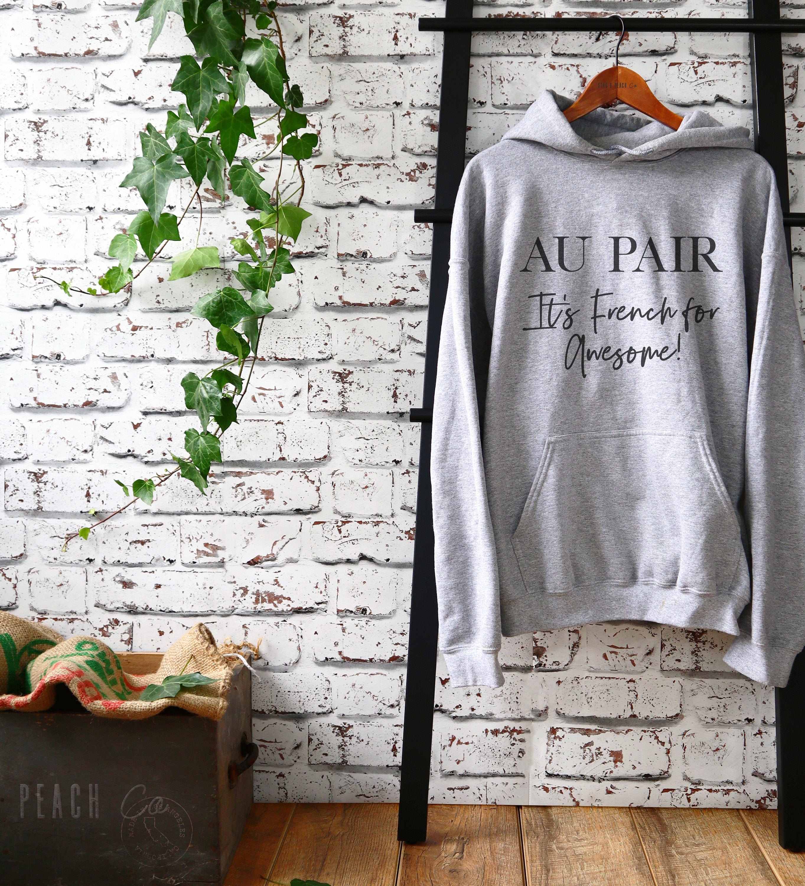 Au Pair It's French For Awesome Hoodie