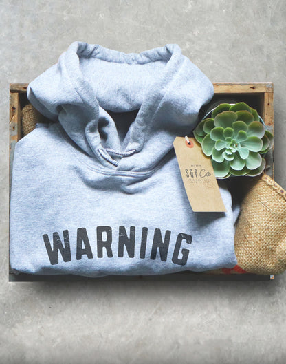 Warning Part Ninja Hoodie - Karate Shirt, Karate Gift, Martial Arts, Judo, Jiu Jitsu, Kung Fu, Coach Gift, Tai Kwon Do Shirt, Ninja Shirt