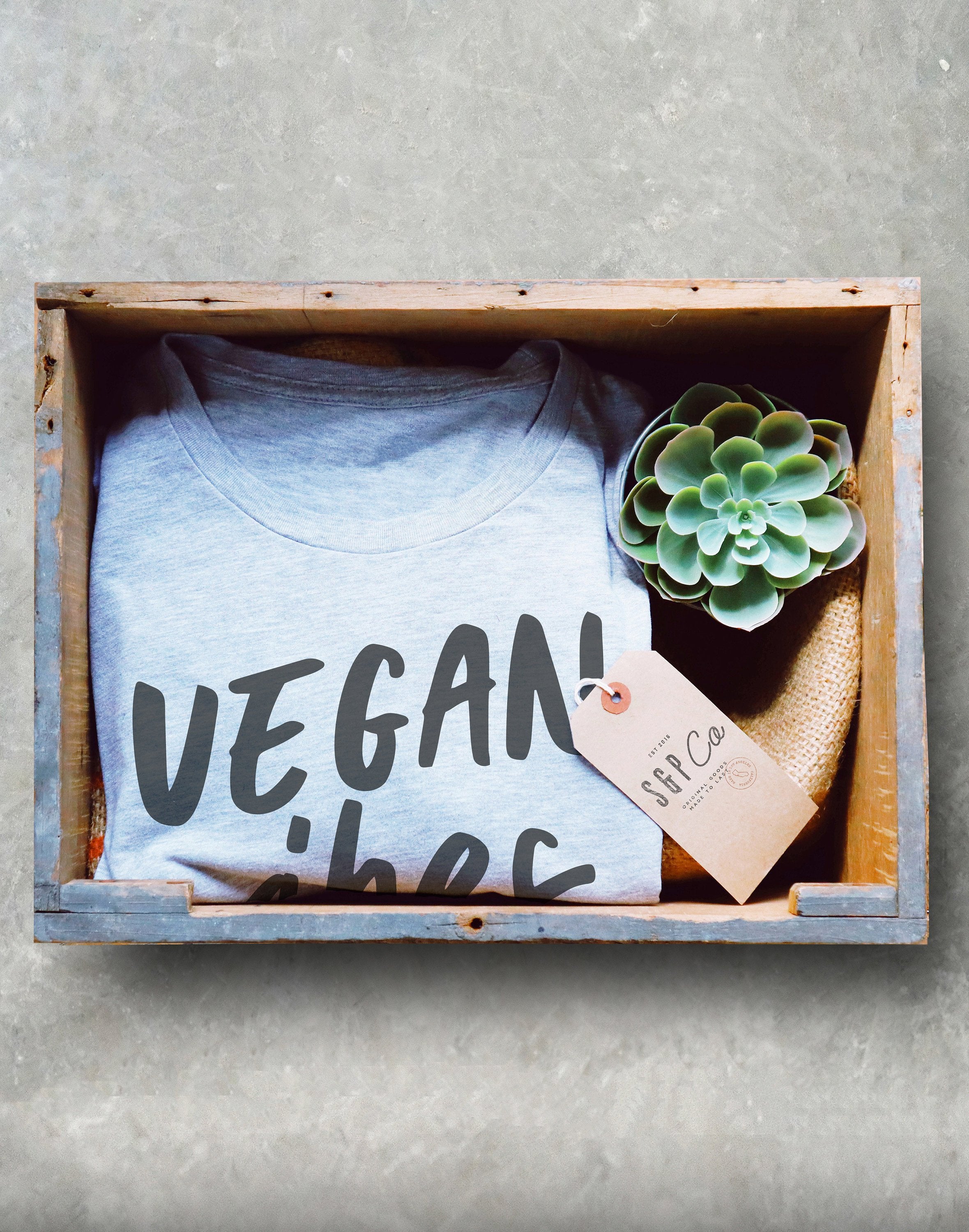Vegan Vibes Unisex Shirt - Vegan shirt, Cute Vegan Shirt, Funny Vegan Shirt, Vegan Gift, Plant Based Shirt, Vegan Tee, Gift For Vegans - Stag & Peach Co