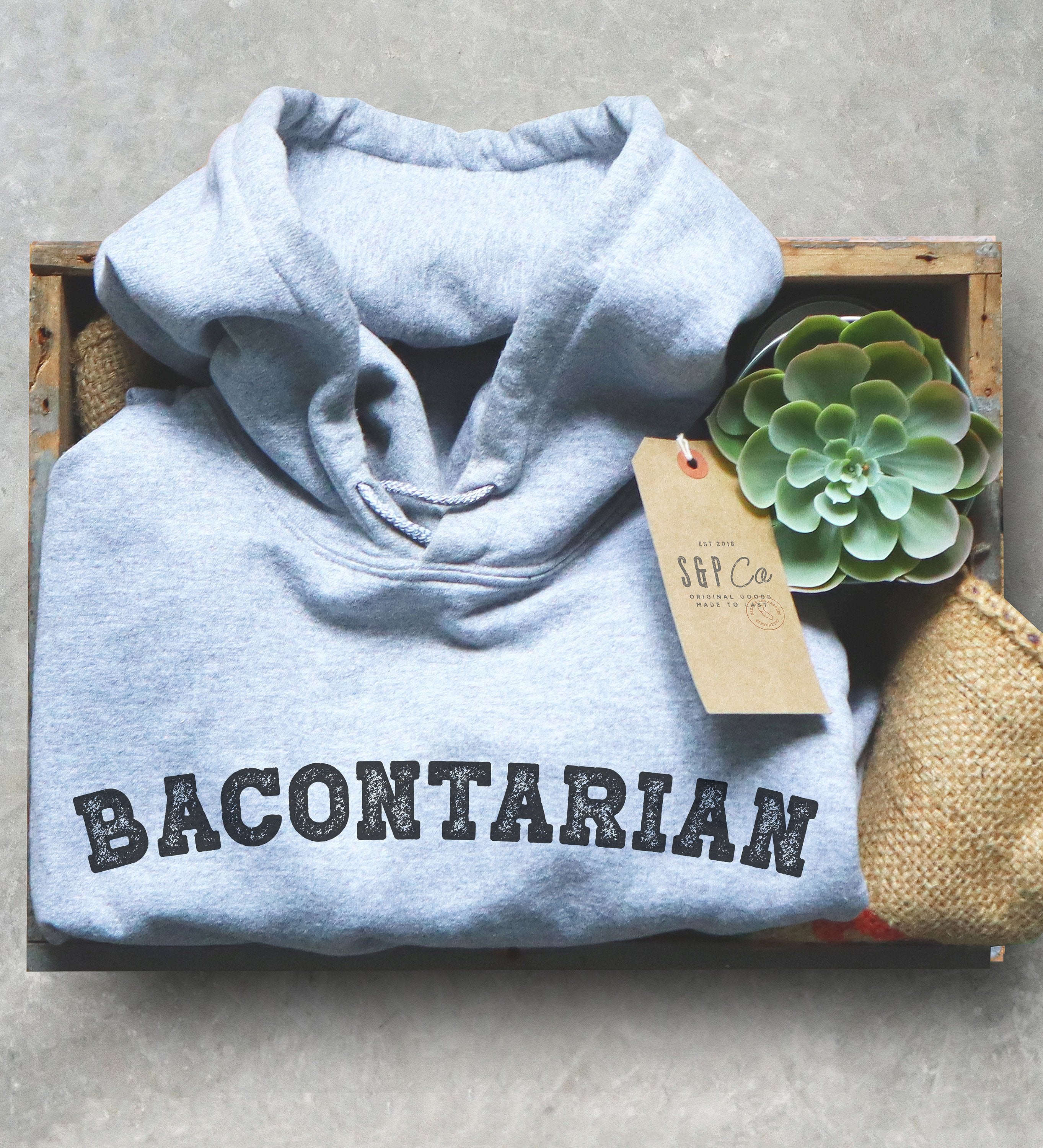 Bacontarian Hoodie - Stag & Peach Co