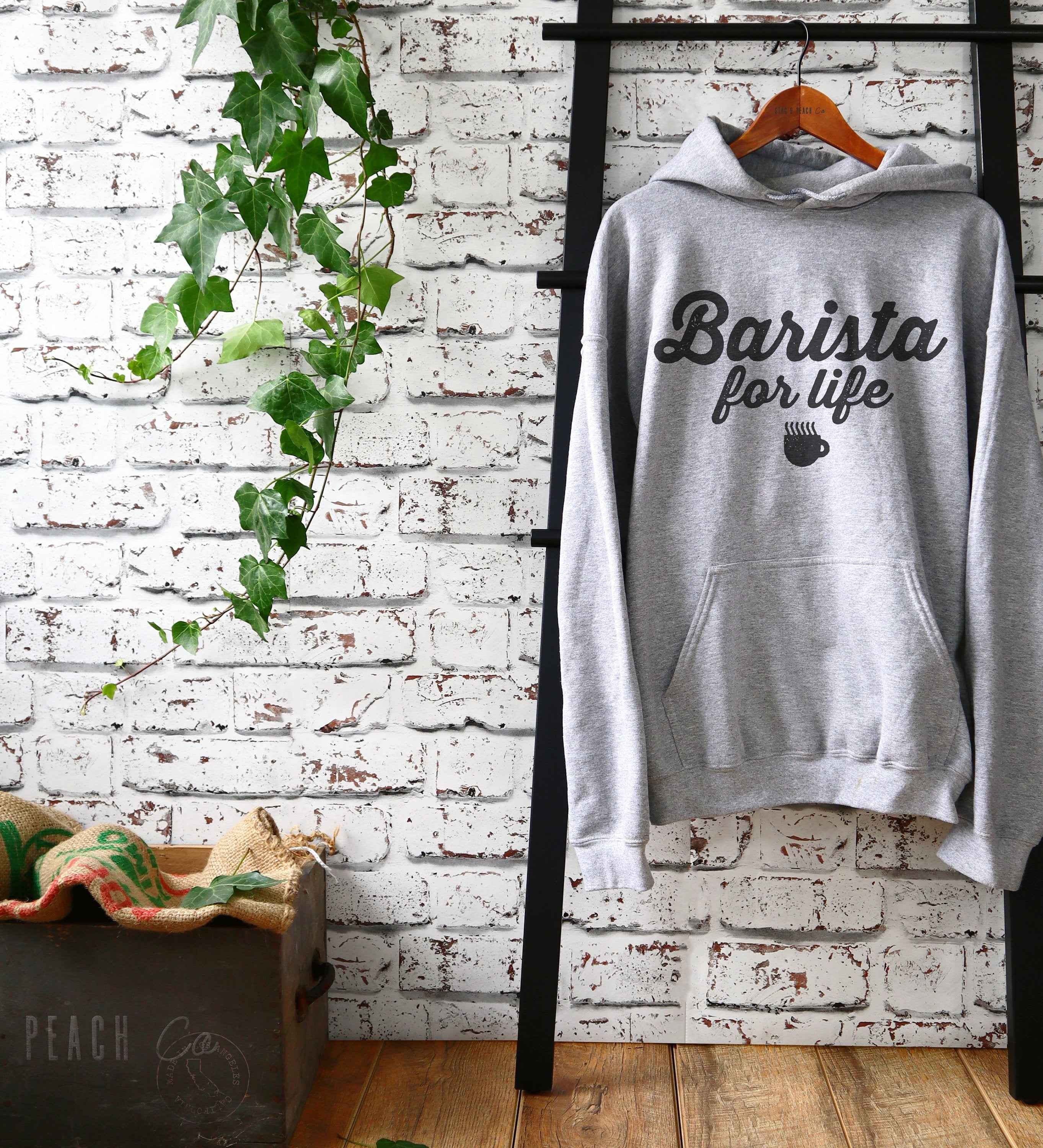 Barista For Life Hoodie - Barista Gift, Coffee Gift, Coffee Shirt, Coffee Funny Shirt, Coffee Lovers Gift, Caffeine Shirt