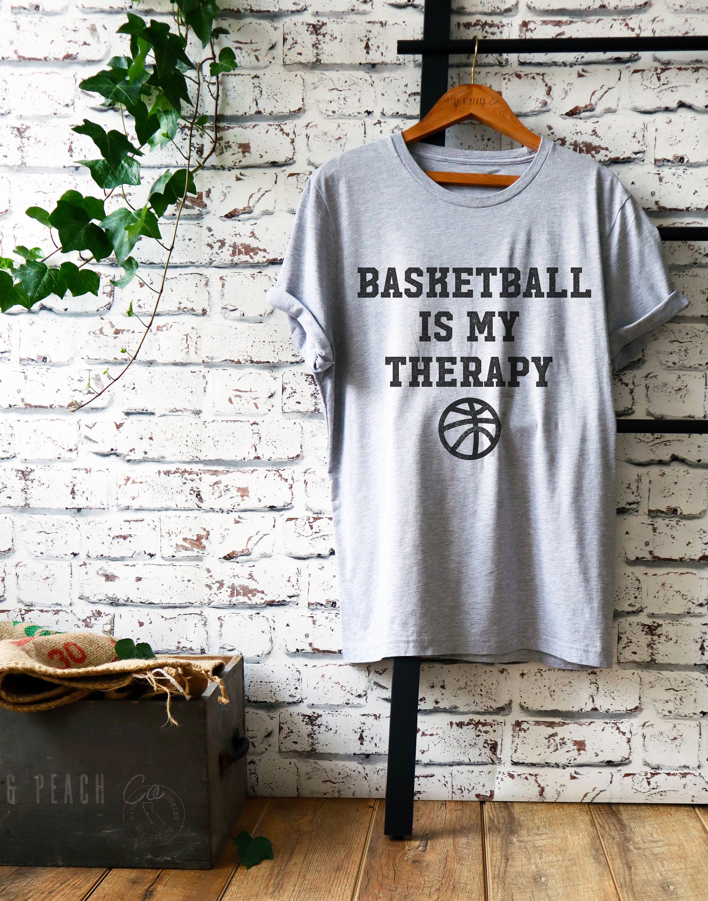 Basketball Is My Therapy Unisex Shirt