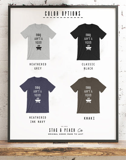 BBQ Ain't A Verb Unisex Shirt