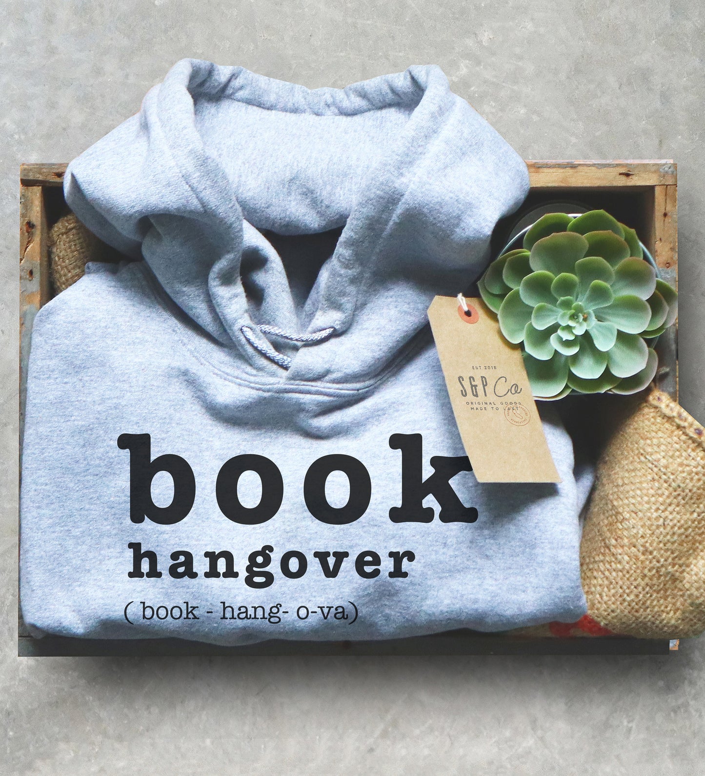 Book Hangover Hoodie - Book Lover Hoodie, Book Lover Gift, Reading Shirt, Book Lover Gifts, Bookworm Gift, Bibliophile Shirt, Reader Shirt