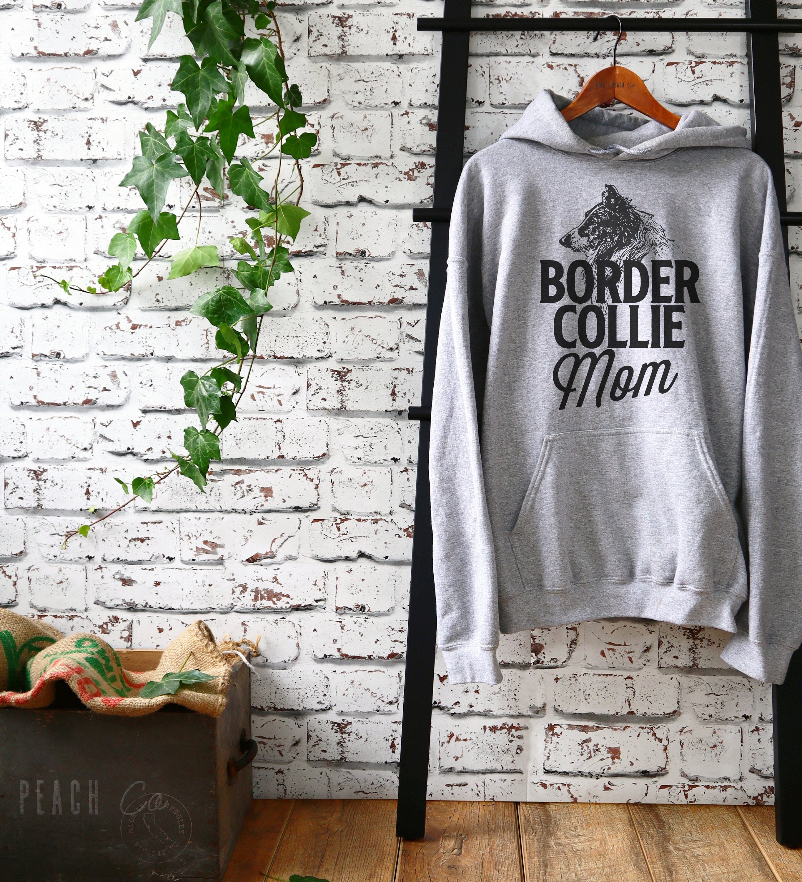 Border Collie Mom Hoodie - Border