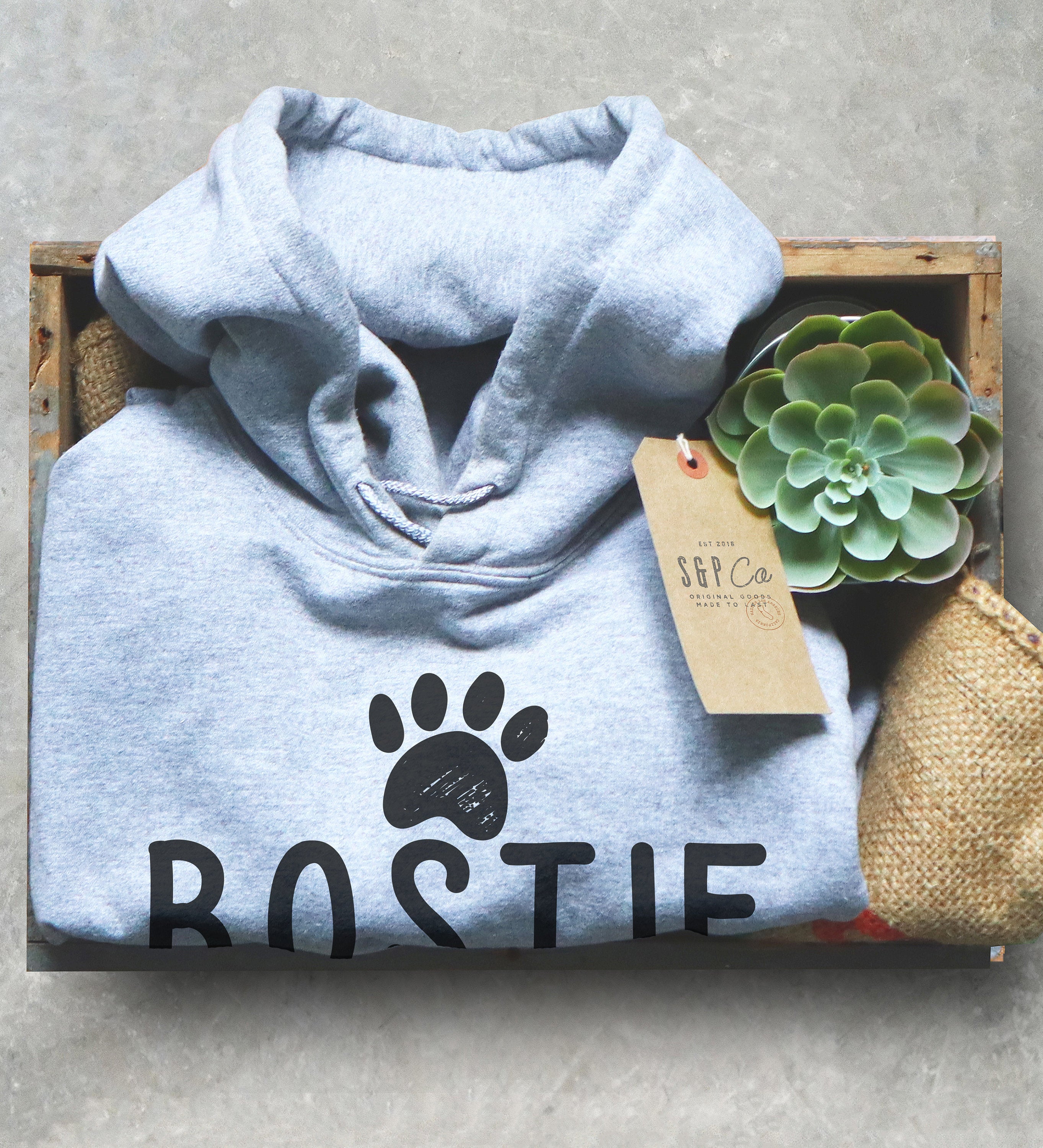 Bostie Mom Hoodie - Boston Terrier Shirt, Boston Terrier Gifts, Bostie Shirt, Bostie Gift, Dog Shirt, Dog Lover Gift - Stag & Peach Co