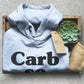 Carb So Hard Hoodie - Foodie Gift, Food TShirt, Junk Food Shirt, Love Carbs, Feed Me Carbs, Pizza Lover Shirt, Food Lover Shirt, Heart Carbs