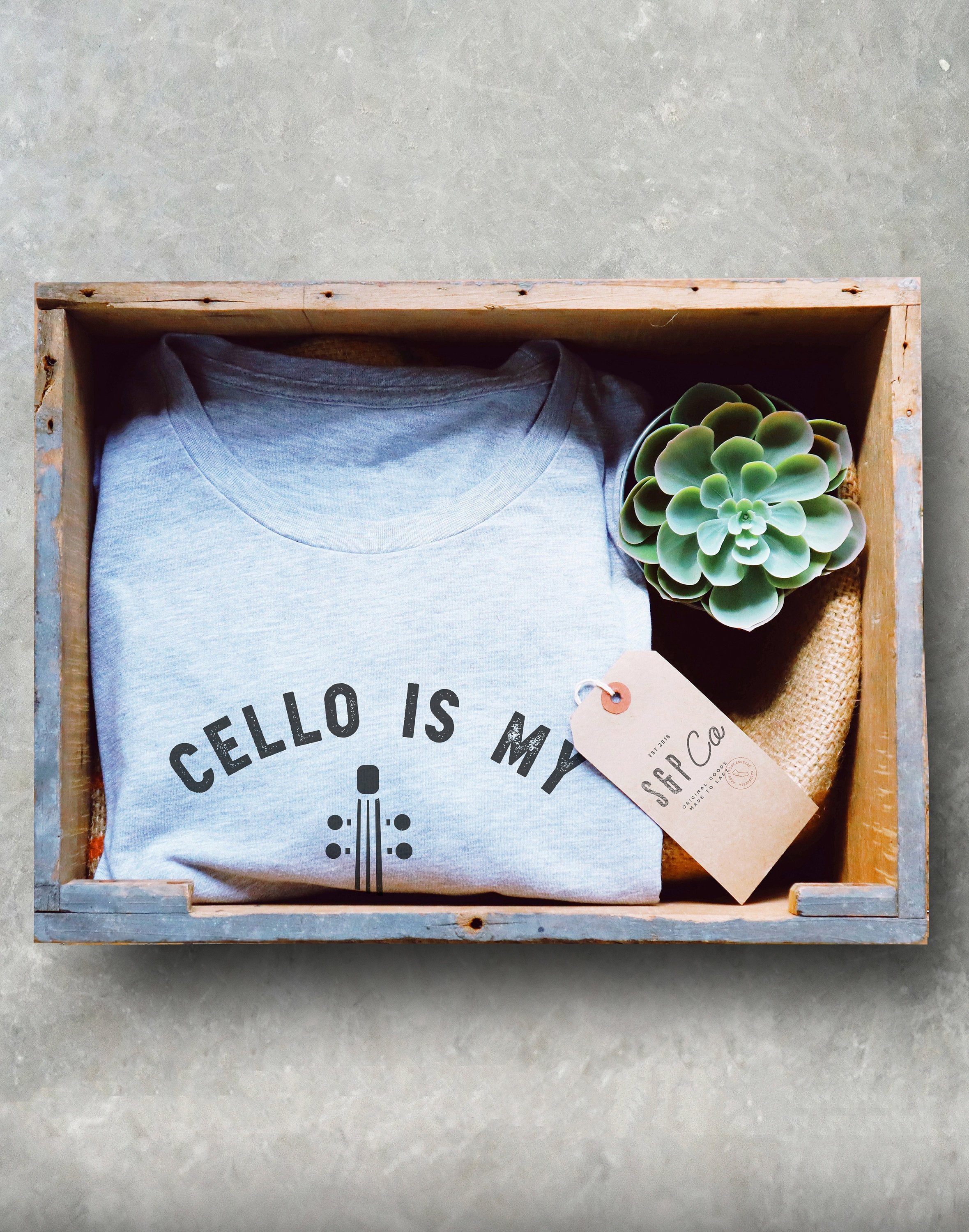 Cello Is My Spirit Animal Unisex - Stag & Peach Co